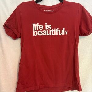 Dutch Bros Classic Cranberry Tee - Unisex